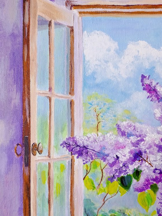 Lilac by the Window