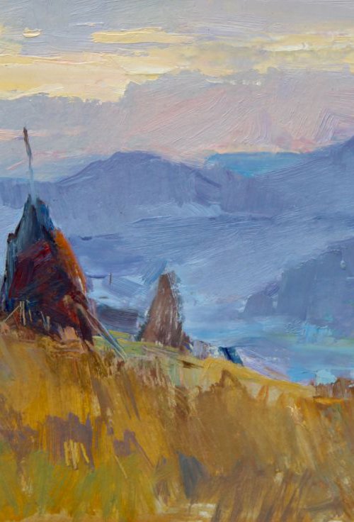 Morning in the Mountains by Aleksandr  Kryushyn