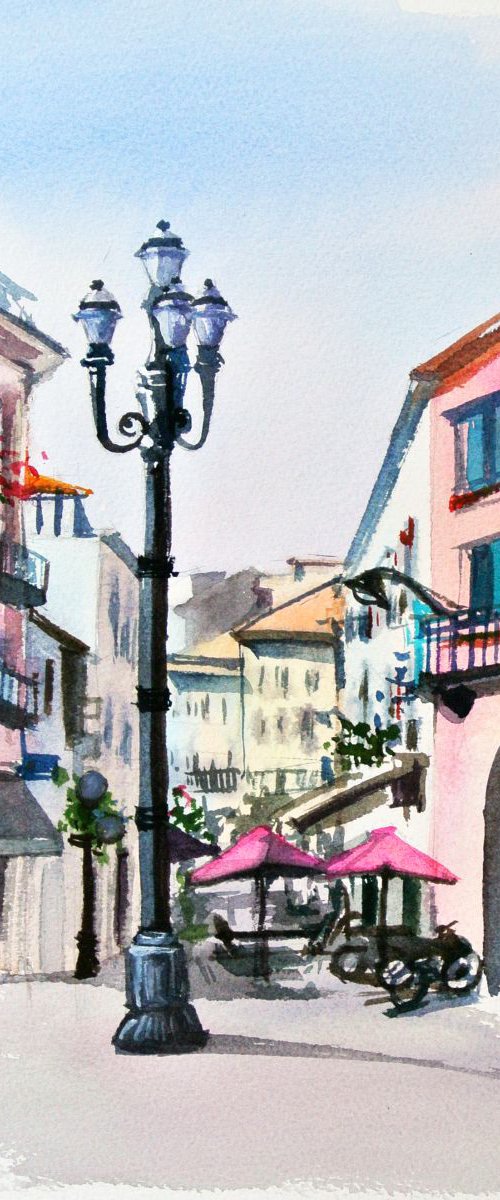 A Sketch from Nice by Ksenia Astakhova