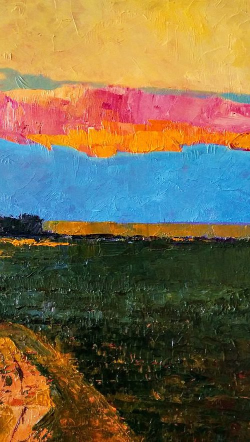 Wilderness Sojourn 3, African Landscapes by Padmaja Madhu