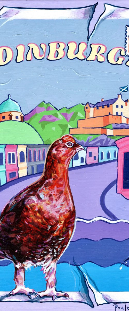 A postcard from Edinburgh by Paul Ward