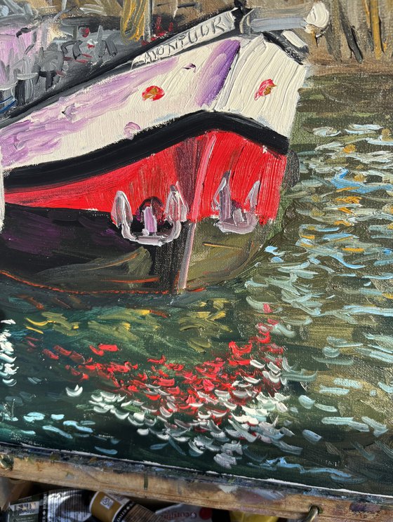 The Houseboat on the Canal