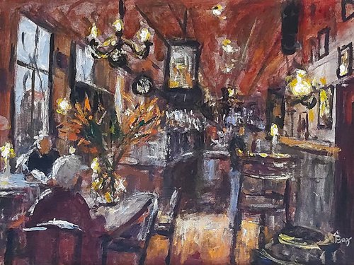 old cafe by Dimitris Voyiazoglou