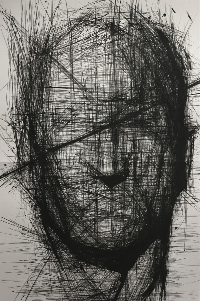Man Portrait (100x140 cm) by Gor Gyurjyan