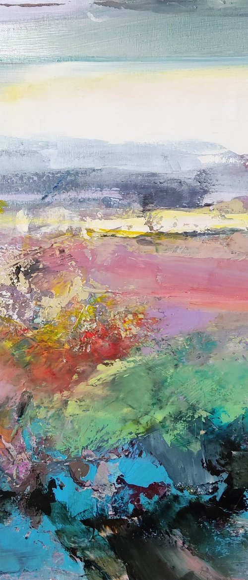 Turquoise wind by Viktoria Shvoren