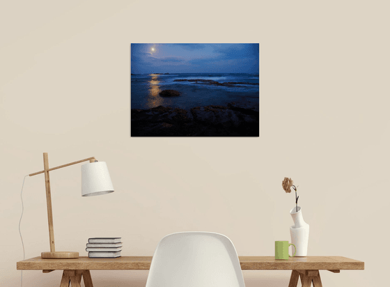 Moonset / Sunrise | Limited Edition Fine Art Print 1 of 10 | 45 x 30 cm
