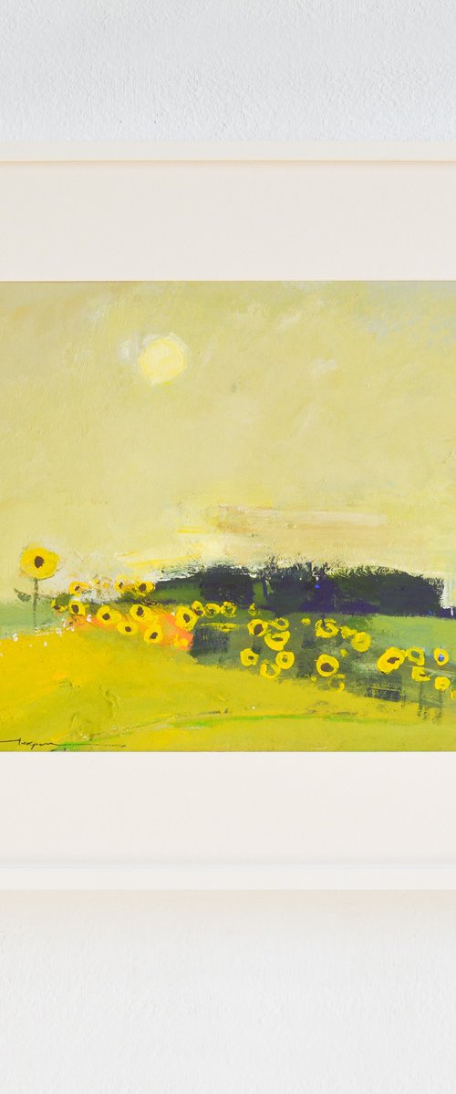 Field of sunflowers by Igor Nekraha