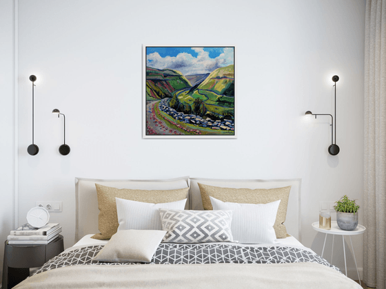 Swaledale from the top footpath