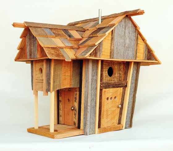 Rustic Deco Birdhouse #12