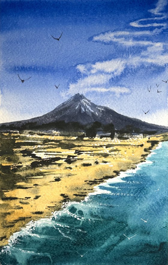 Sicilian Volcano always smokes