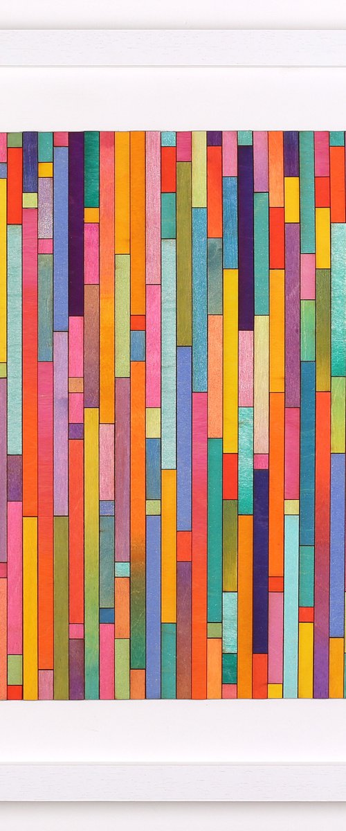 Number block panel by Amelia Coward