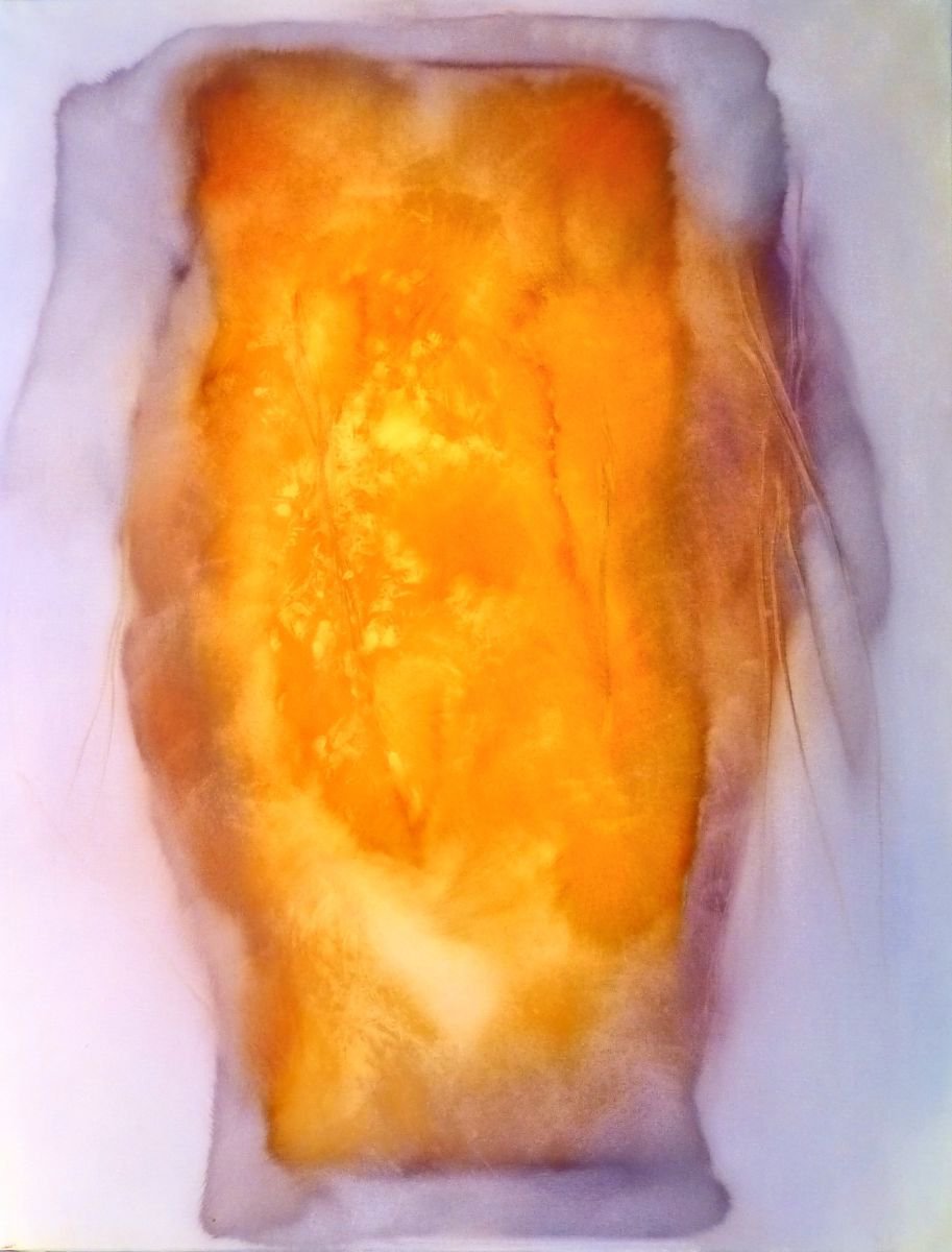 Abstract Oil Painting By Frederic Belaubre, 35 X 46, Oil On Canvas #18 116X89, Original Artwork