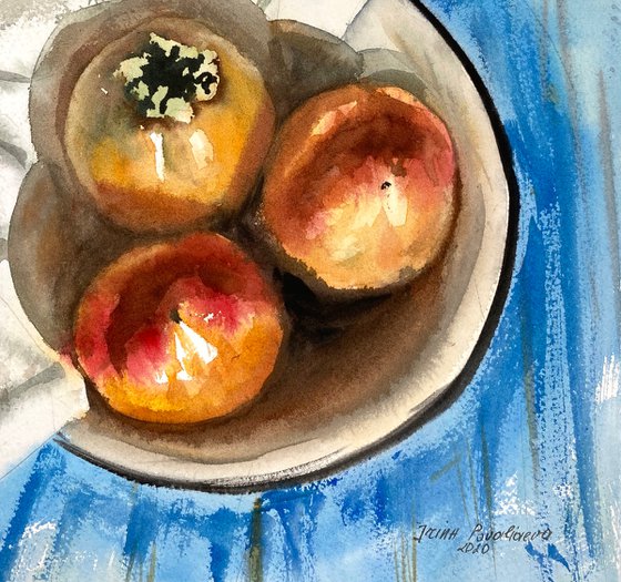 Still life with Persimmon
