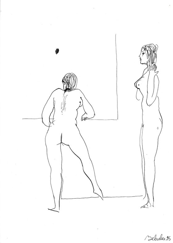 Dressing Room E2, 21x29 cm