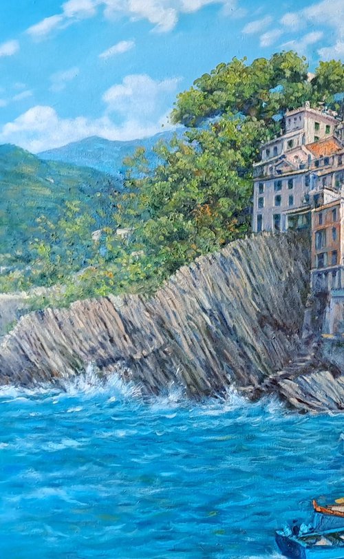 Riomaggiore by Claudio Ciardi