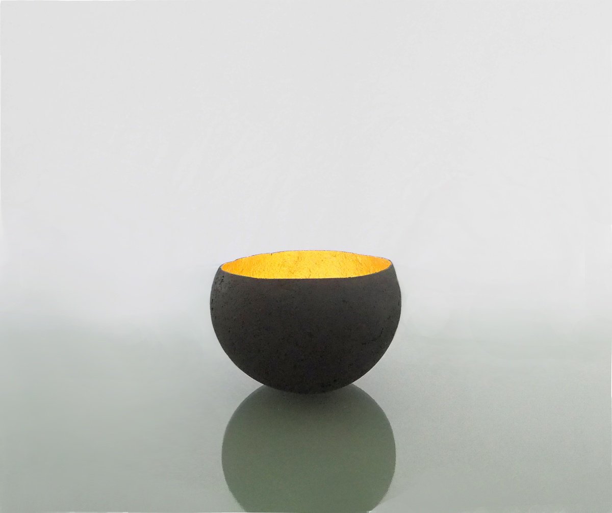 Organic Abstract Sculpture By Tracy Nicholls, 2 X 2", Glow, Original Artwork