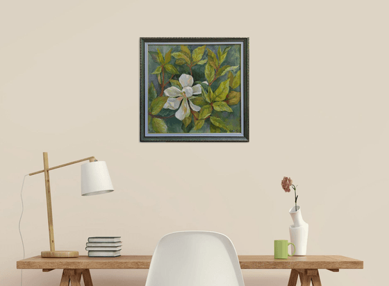 "Magnolia" - Original oil painting (2021)