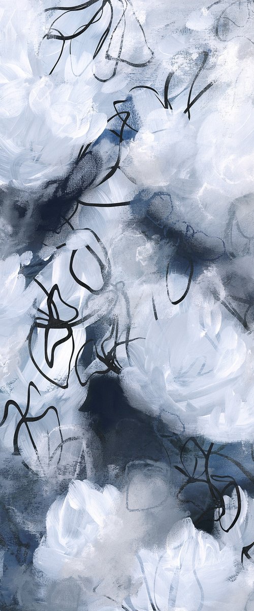 Sonnet In Blue No.5 by Sara Richardson Artist