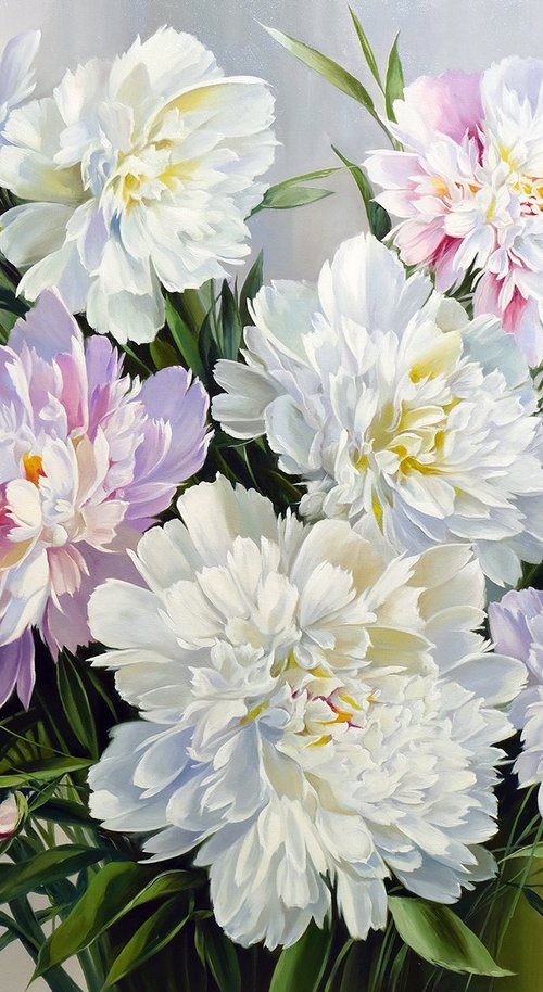 Peonies by Eduard Zhaldak