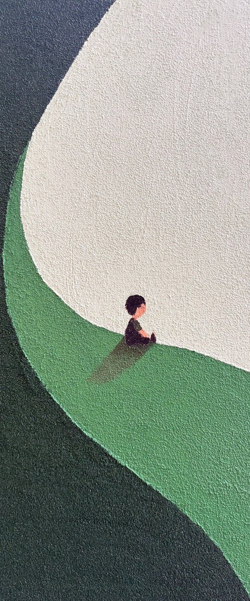 The Shape of Stillness-Ⅰ by Jane M.