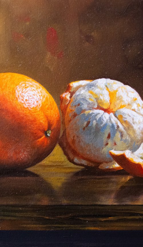 Still Life with Orange/25 by Kolodyazhniy Sergey