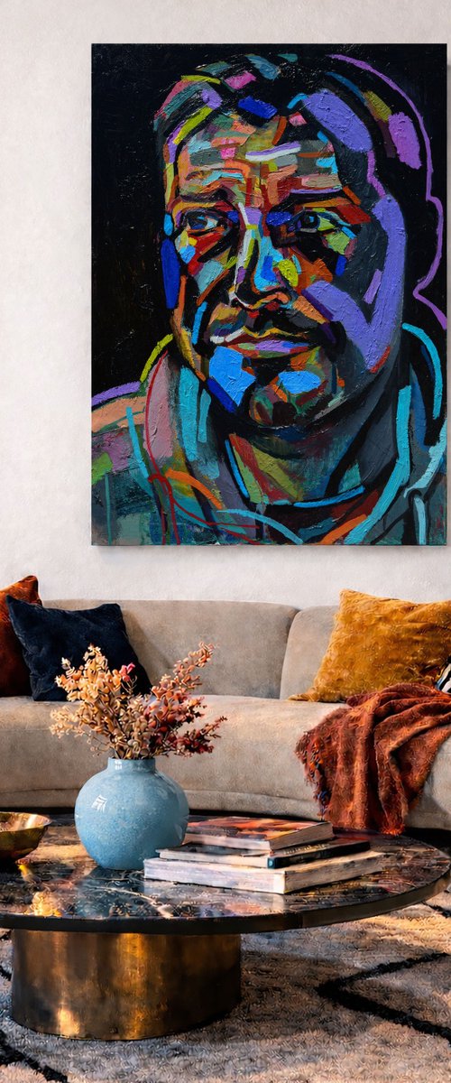 Portrait of a Man by Ivan Stoyanov