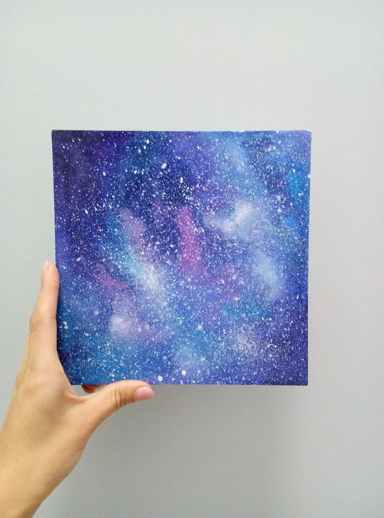 Cosmology, SET OF 3 PAINTINGS