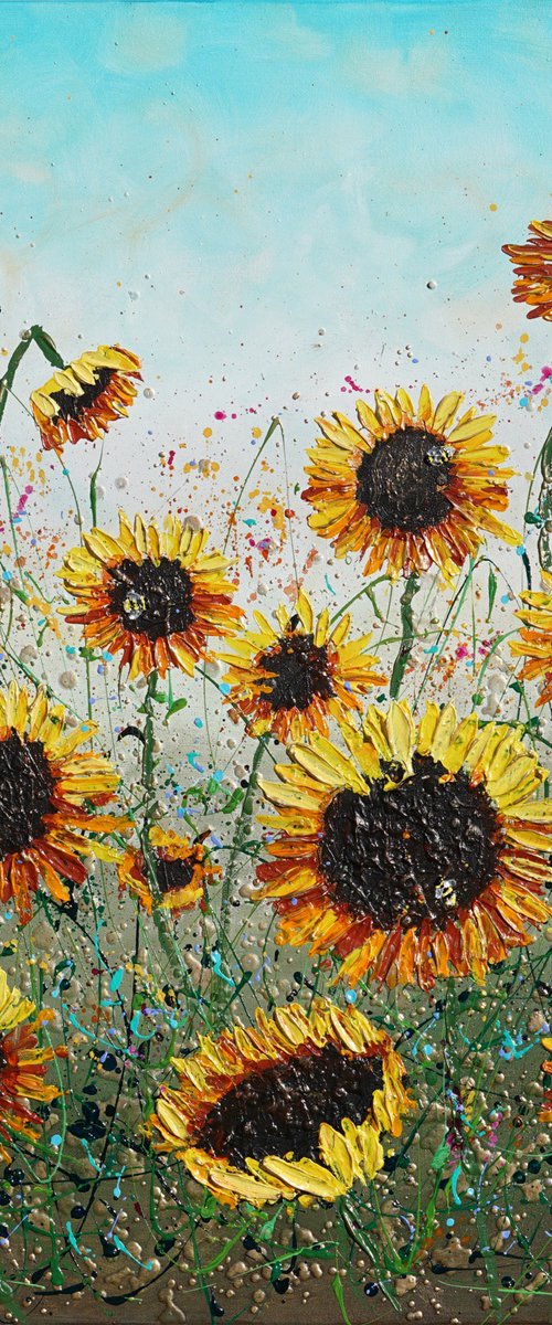 Sunflower Joy by Amanda Dagg