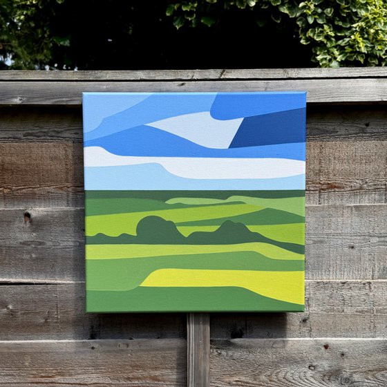 Over The Fields No.2