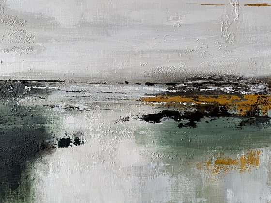 Fading Light Over Still Ground