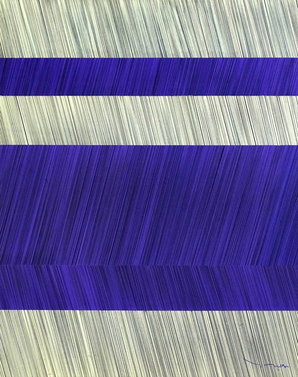 Abstract Acrylic Painting By Tehos, 31 X 39", Tehos - Abstraction Ld05, Original Artwork