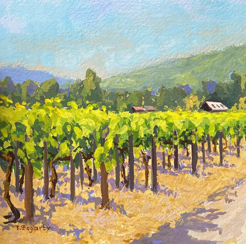 Visiting Folktale Vineyard In Carmel Valley by Tatyana Fogarty