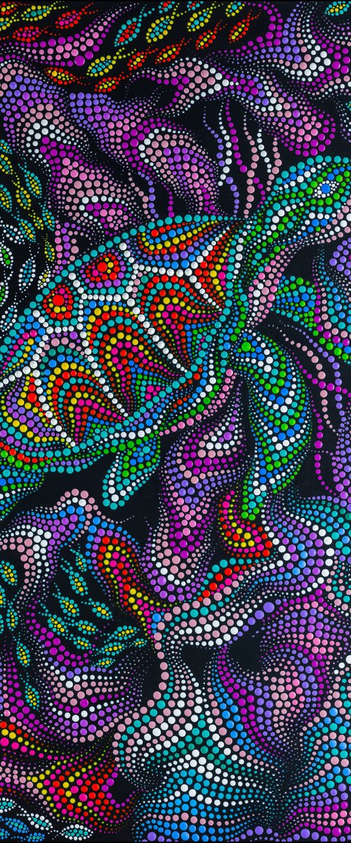 Cosmic Sea Turtle by Oxana Lazari