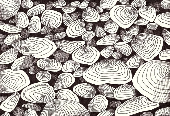 RHYTHM I Conceptual Ink Drawings