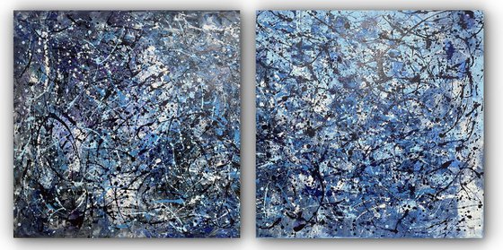 Diptych-AbstractioninBlue...