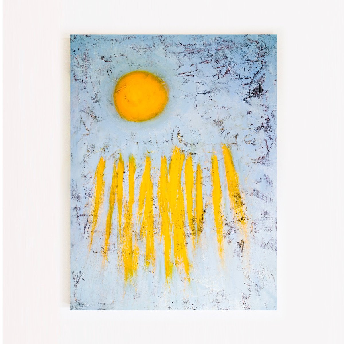 Abstract Acrylic Painting By Hyunah Kim, 30 X 40, Sole, Original Artwork