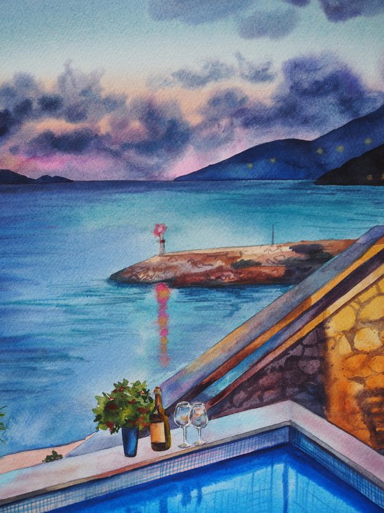 Mediterranean sunset
