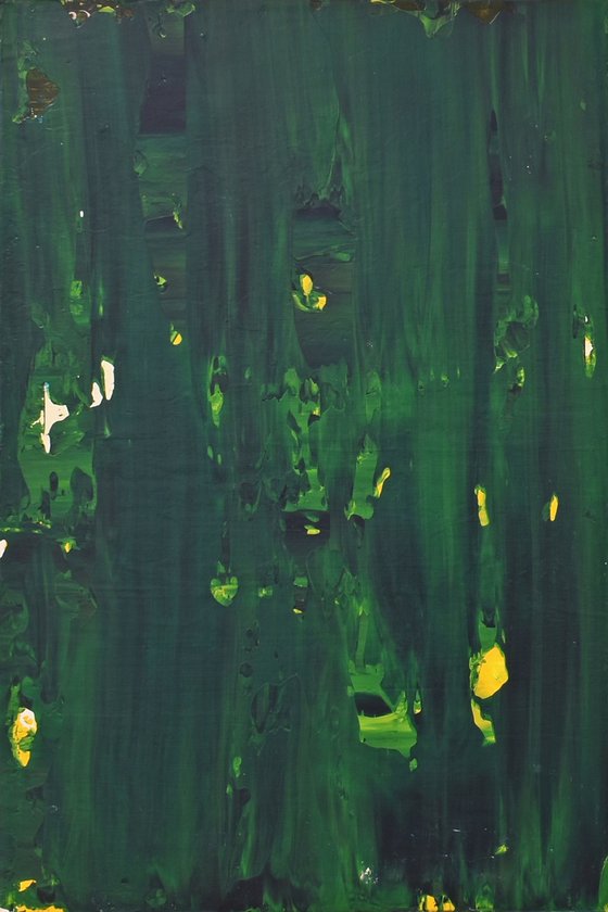 Green Moving Toward Blue