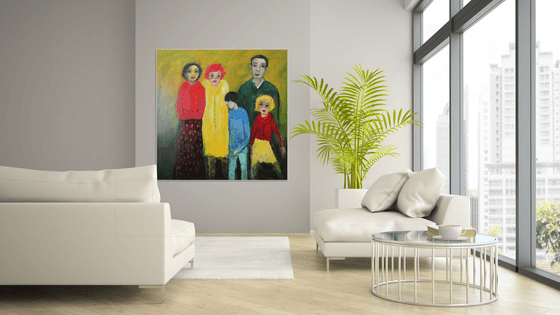 Famille Hugo de la serpillière