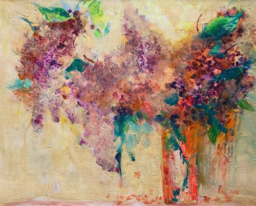 Purple lilac by Olga Pascari
