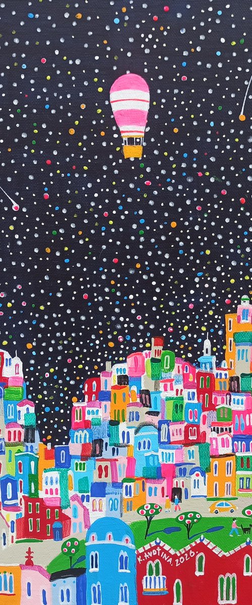 A City Wrapped In Starlight by Katrina Avotina