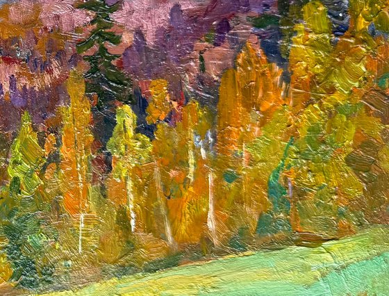 Autumn Colors in the Mountain Valley