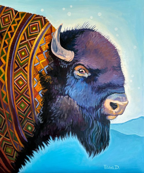 Colourful Yak