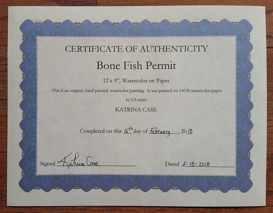 Bone Fish Permit