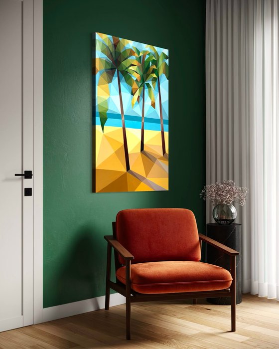 SEA, PALMS, BEACH
