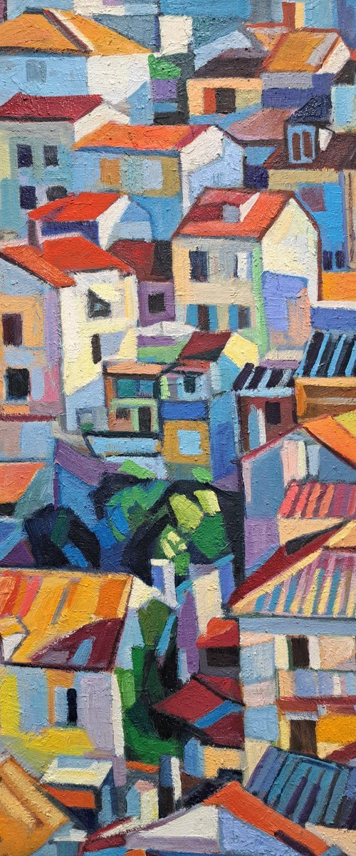Mediterranean Rooftops by Maja Đokić Mihajlović