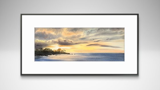 Sunset on the sea #11