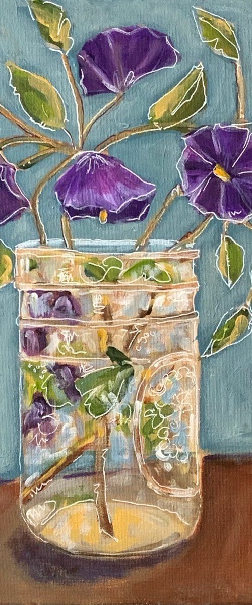 Violet Muse by Holly Wojahn
