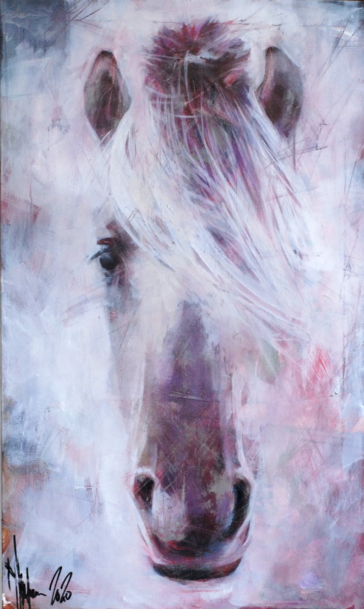 Portrait of an old horse. by Igor Shulman