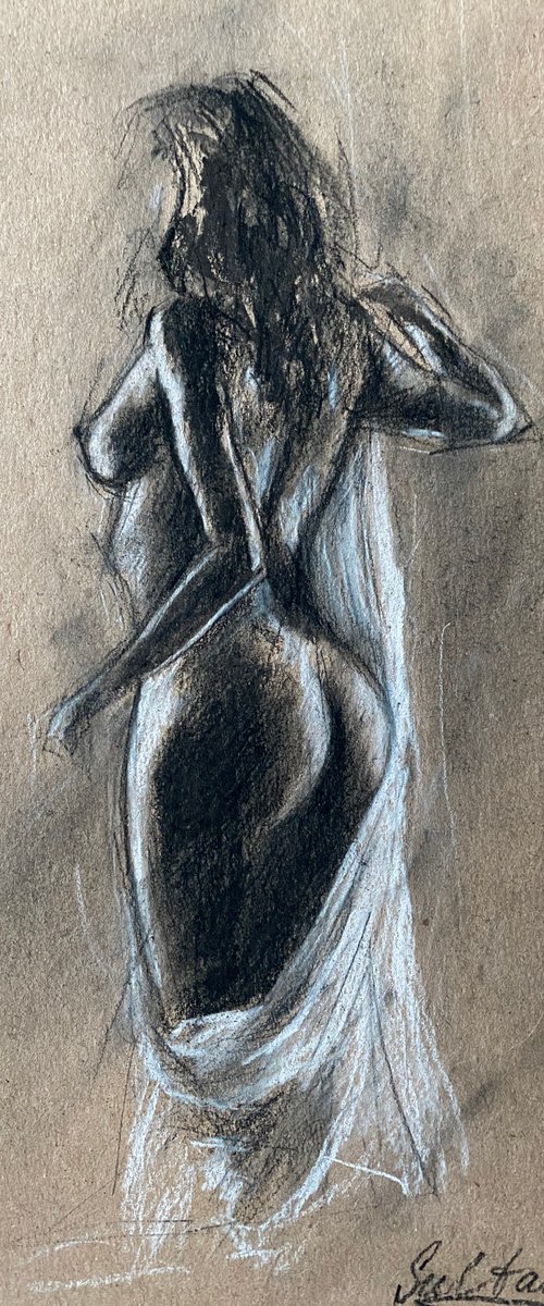 With a piece of cloth by Elvira Sultanova